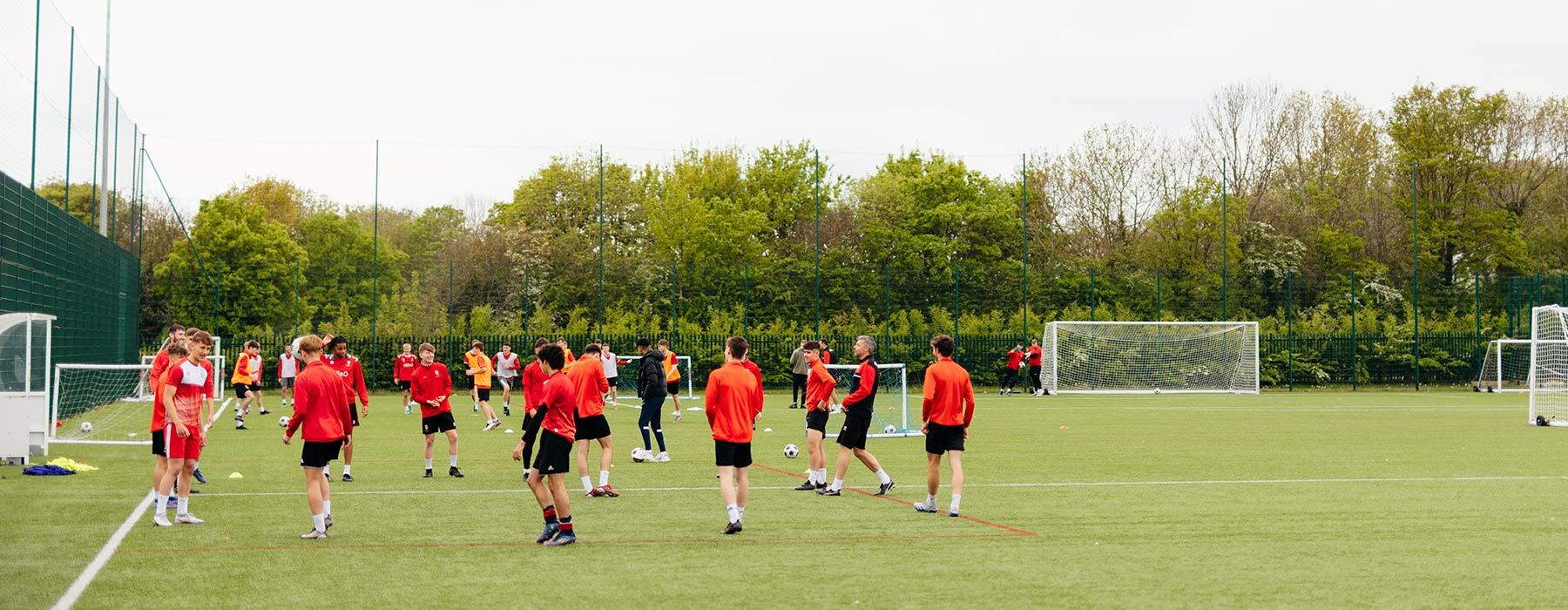 Lincoln imps football training
