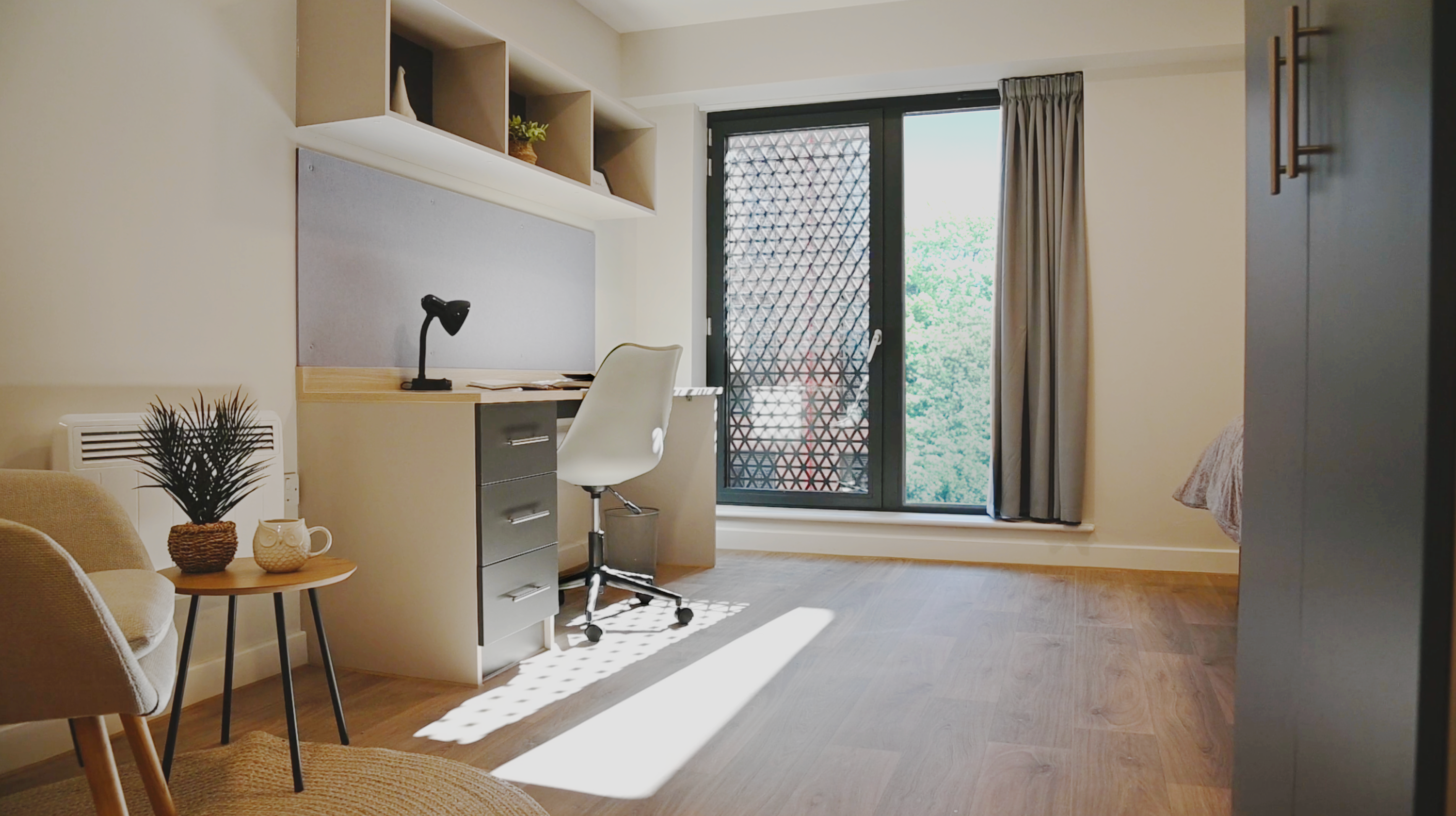 Accommodation Bedroom at Lincoln Bishop University