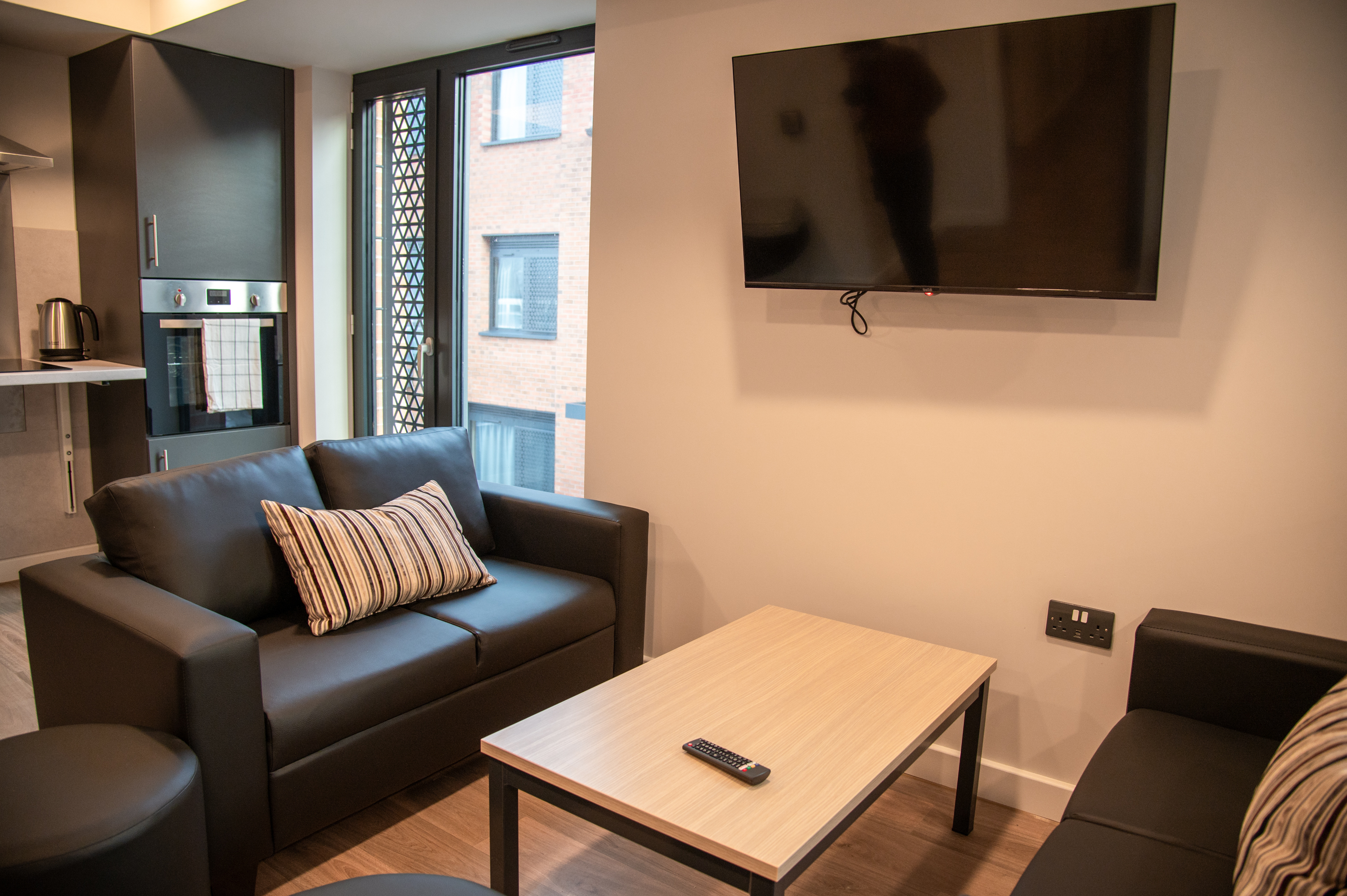 Accommodation Living Room at Lincoln Bishop University