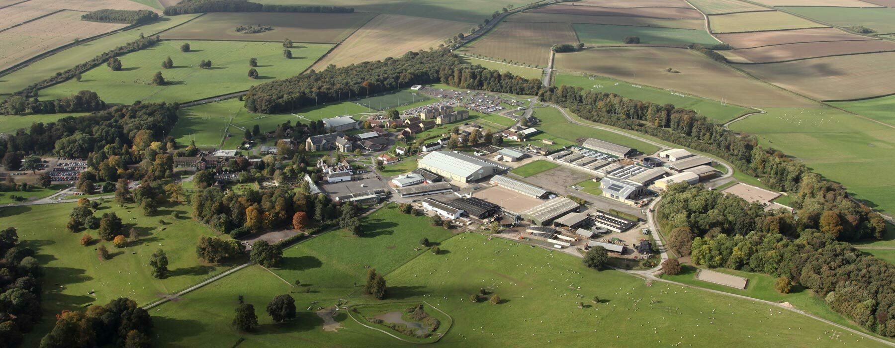 Aerial View of Bishop Burton College