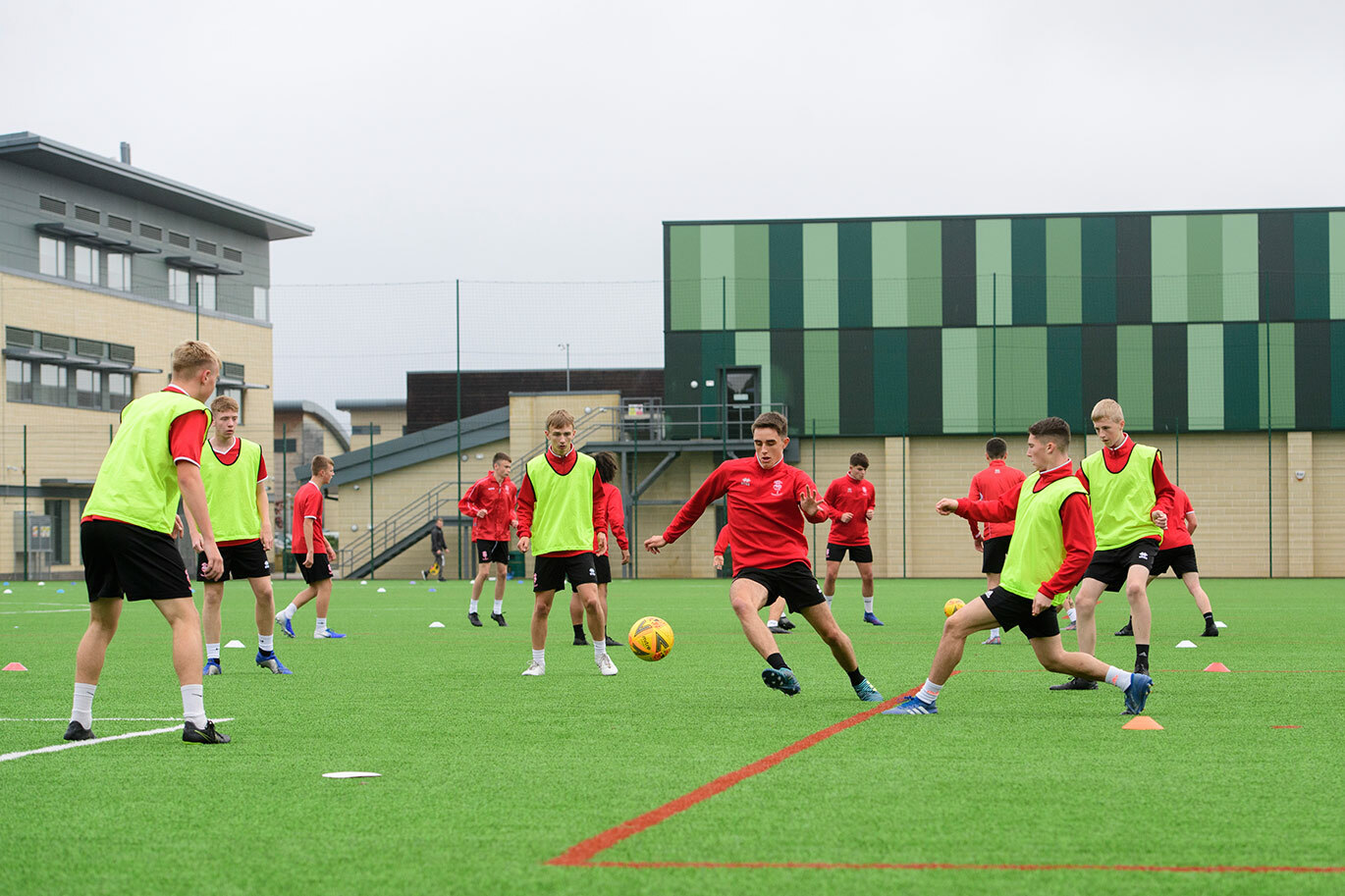 Lincoln Shadow Academy football training