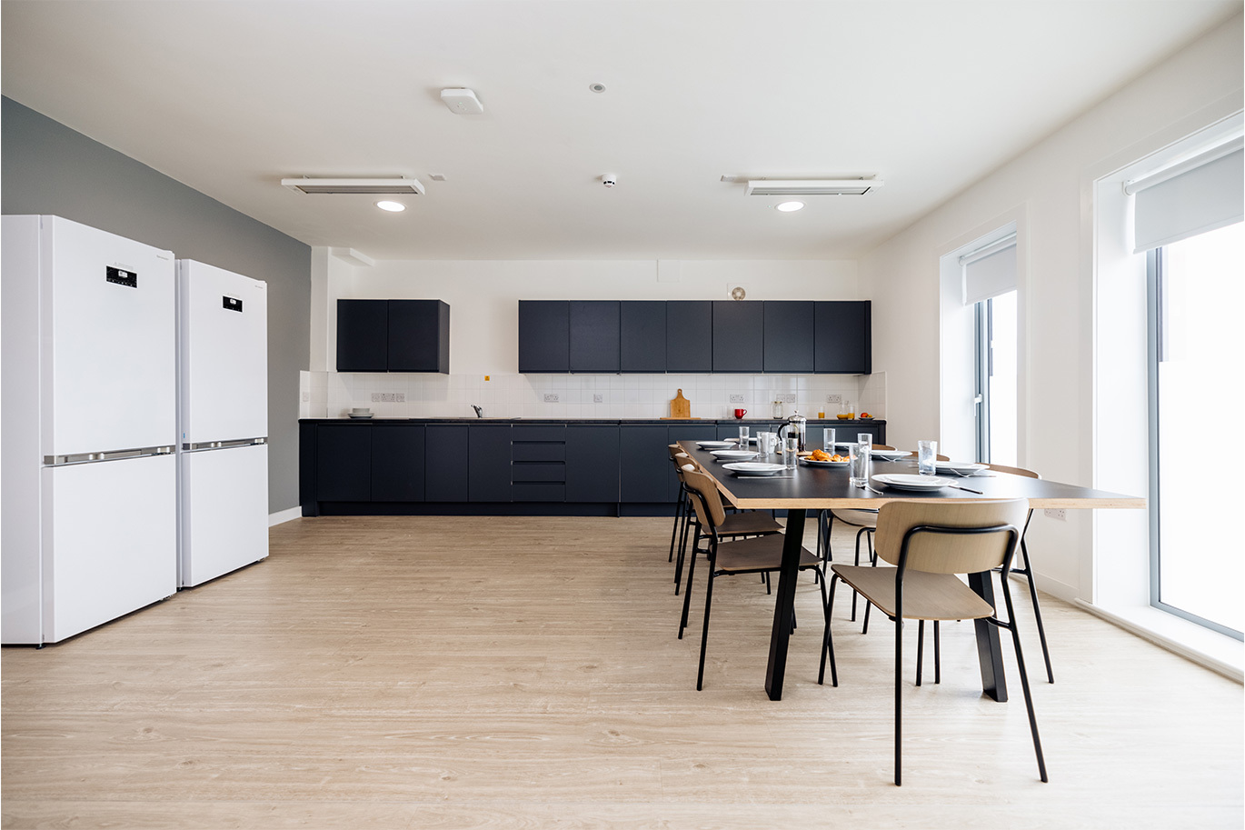 Share kitchen in accommodation