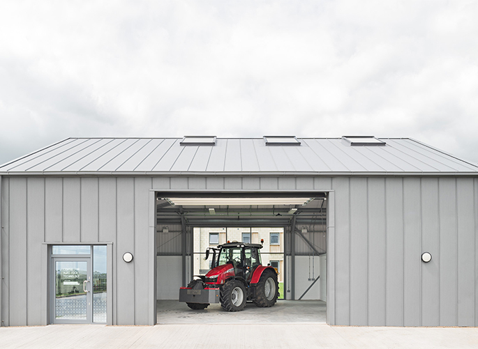 View into the Centre for Agri Food Tech callout