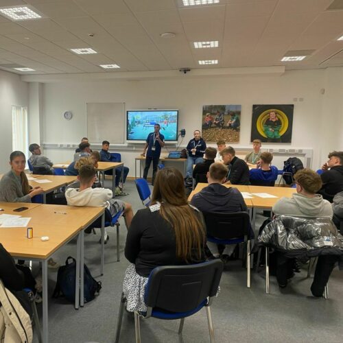 Our Level 3 Sport students were thrilled to have