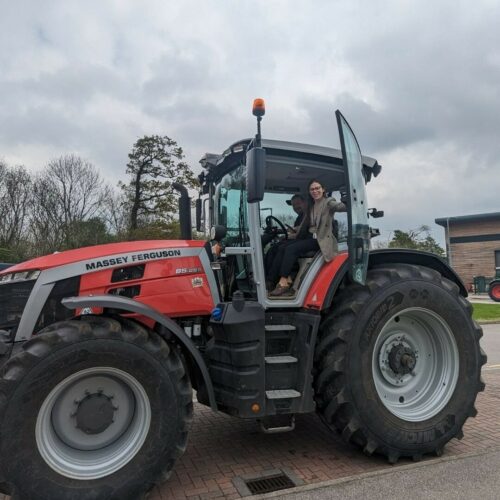 Our AGCO apprentices received a visit from
